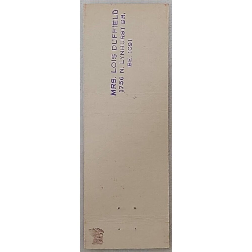 Blanch-ette Lingerie Party Front Strike MLM Matchbook Blanchette Indianapolis IN - Picture 3 of 5